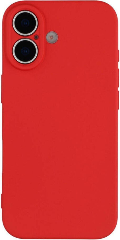 iPhone 17 Fôret Fleksibelt Plast Deksel - Rød