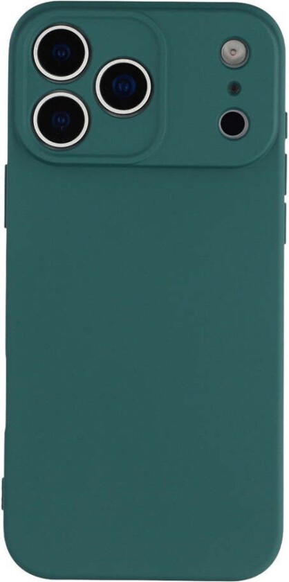 iPhone 17 Pro Fôret Fleksibelt Plast Deksel - Grønn