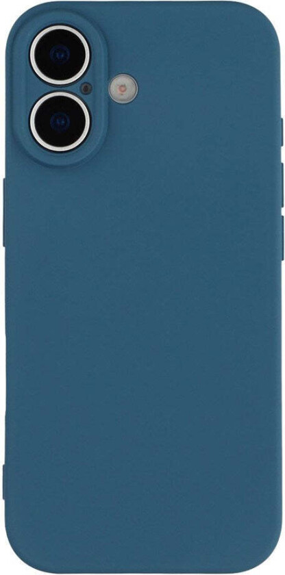 iPhone 17 Fôret Fleksibelt Plast Deksel - Blå