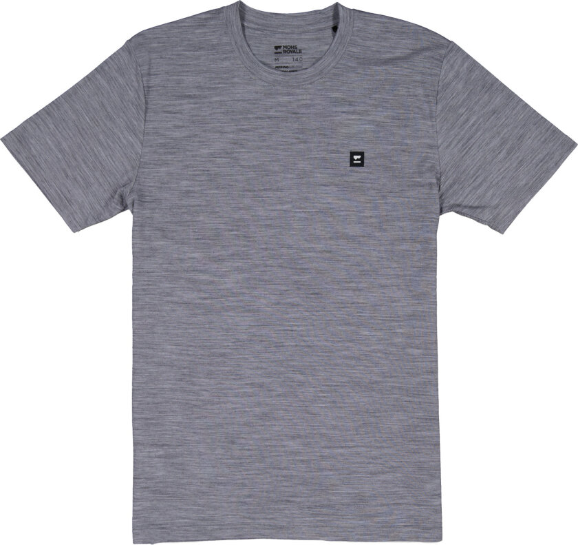 Men's Icon Merino Classic T-Shirt Grey Heather