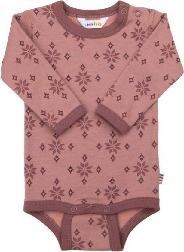 Ice Crystal body i ull/bomull, Rose