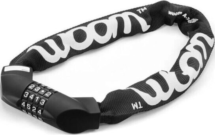 Woom, Sykkellås, Lokki - Svart