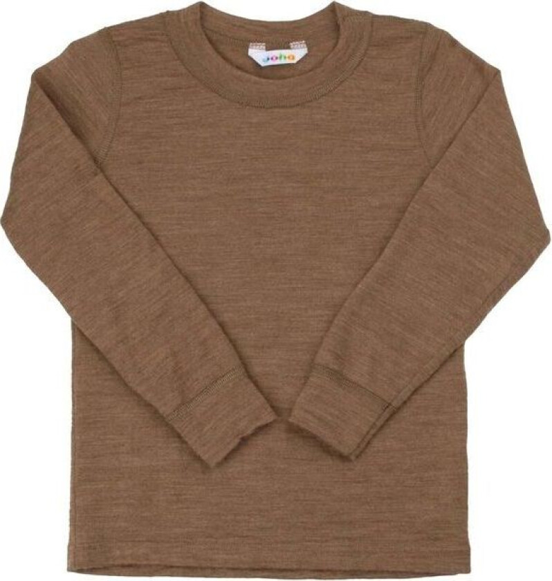 genser i ull til barn, Warm brown