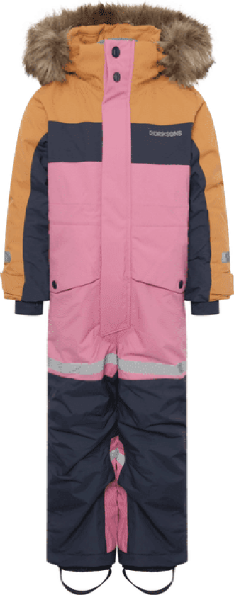 Bjärven 4 vinterdress til barn, Heather Pink