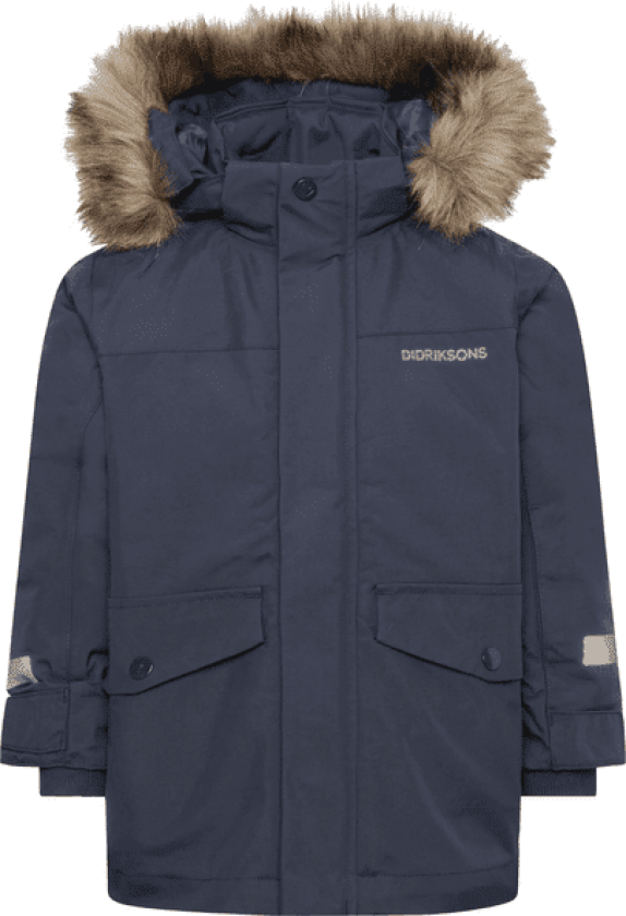 Bjärven Kids 4 parkas vinterjakke til barn, Navy