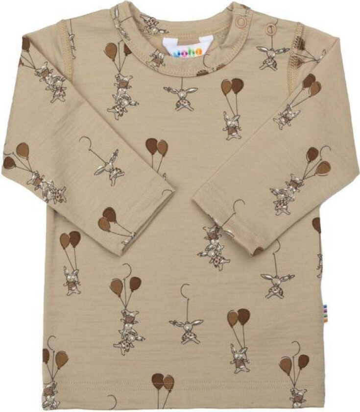 Balloon Bunny genser i ull til småbarn, Beige