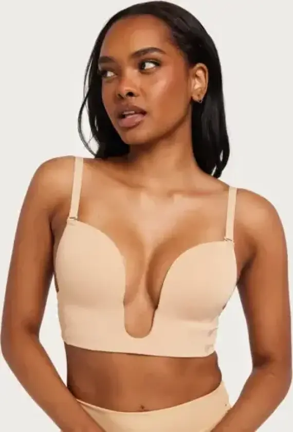 Beige - Ultra Plunge Bra
