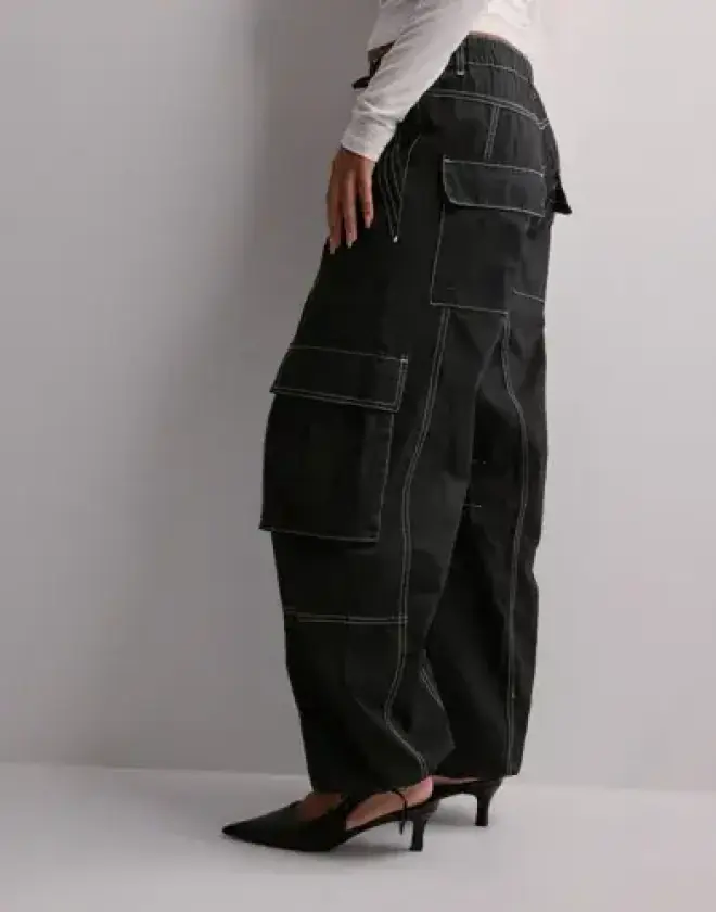 Svart - Vmkim Mw Cotton Cargo Pant