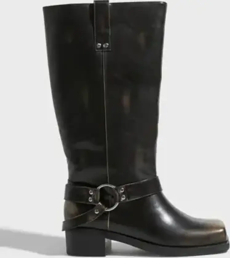 Svart - Mc Buckle Boot