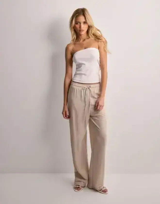 Beige - Onljany String Pant Jrs