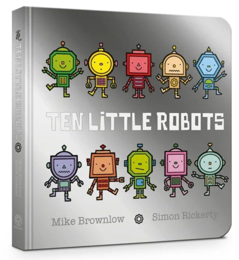Ten Little Robots Board Book av Mike Brownlow