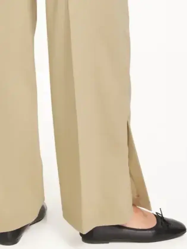 Beige - Vmrikahai Hr Wide Slit Pant