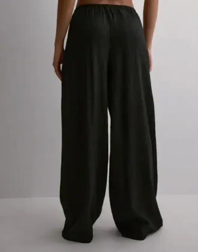 Svart - Jdyhazel String Hw Pant Wvn