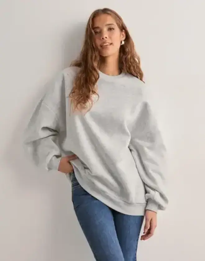 Grå - My Favorite Oversize Sweat