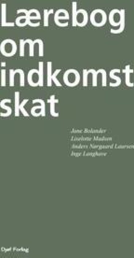 Lærebog om indkomstskat