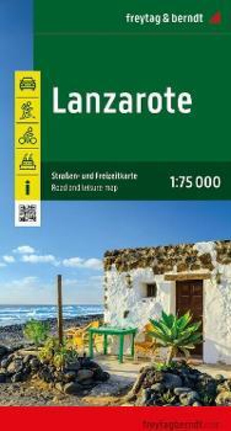 Lanzarote Road and Leisure Map