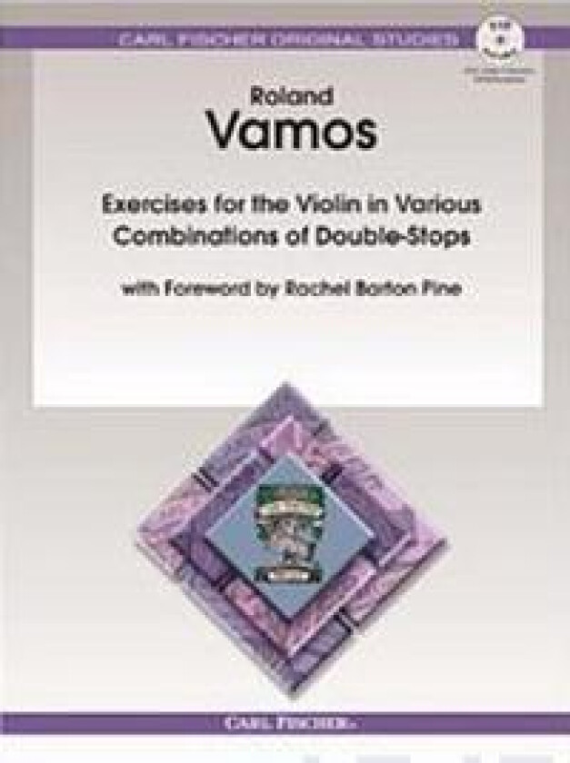 Roland Vamos - Exercises For The Violin In Various Combinations Of Double-Stops (+dvd)