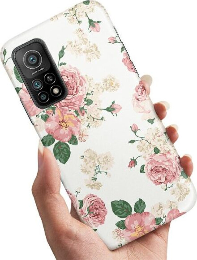 Xiaomi Mi 10T/10T Pro - Deksel/Mobildeksel Retro Blomster