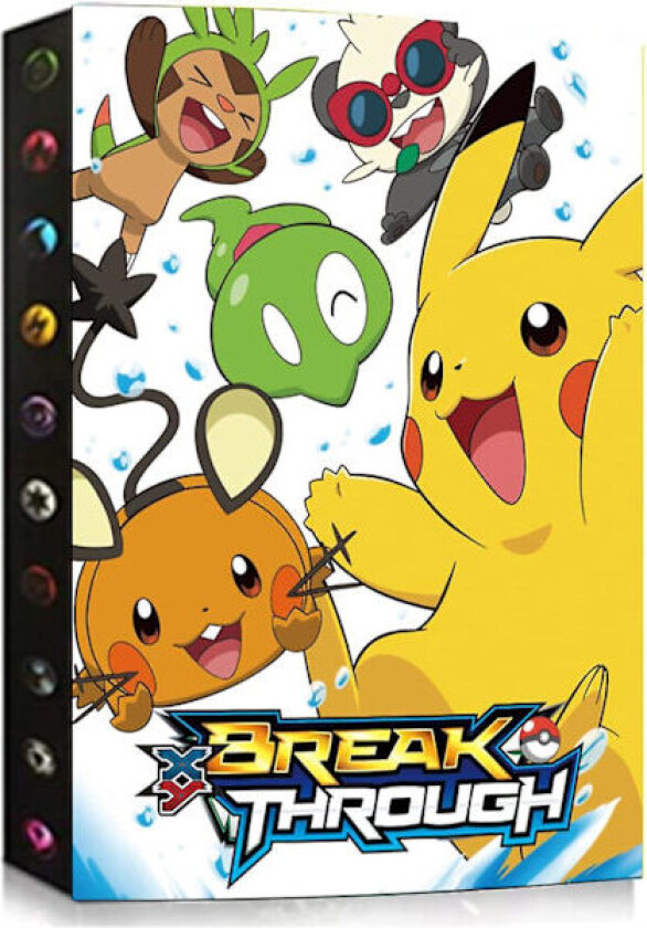 9 Lommer 432 Kort Anime Album Bok Pikachu Favoritt Samlekort Mappe Perm