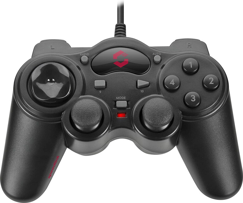 - Thunderstrike Gamepad - for PC, black