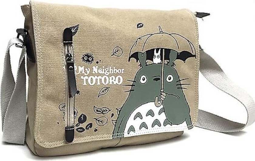 Hot Anime Manga Min Nabo Totoro Messenger Bag 31*26*7cm Barnesekk