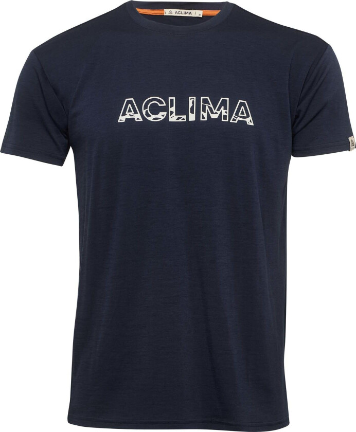 Lightwool Tee Logo M's Navy Blazer M