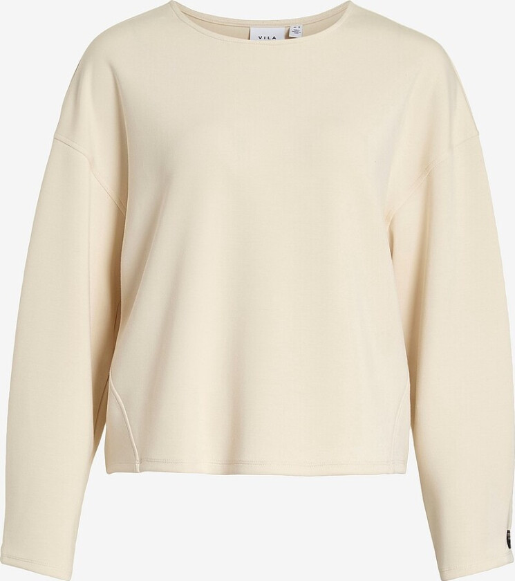 Collegegenser viAniria O-neck L/S - Grå