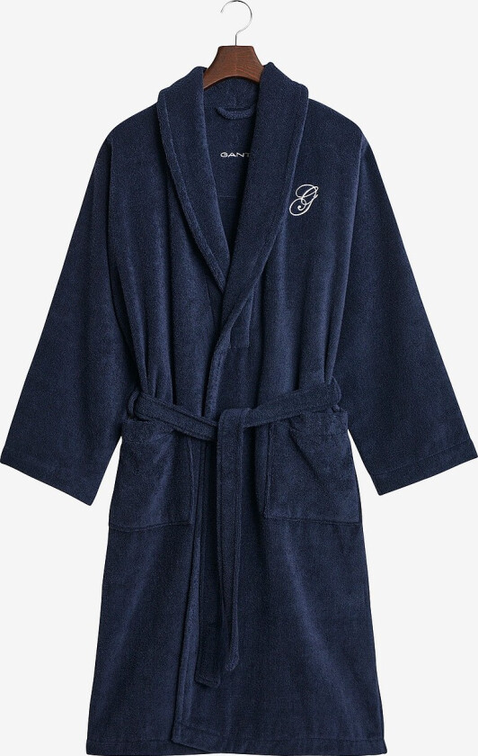 Morgenkåpe Embroidery - Blå