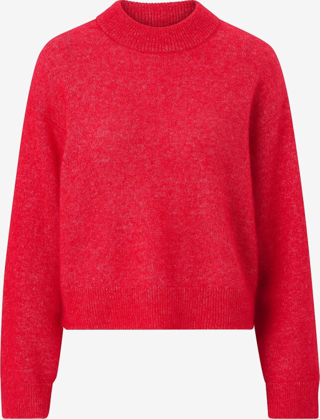 Genser Brook Knit Drop Shoulder O-neck - Rød