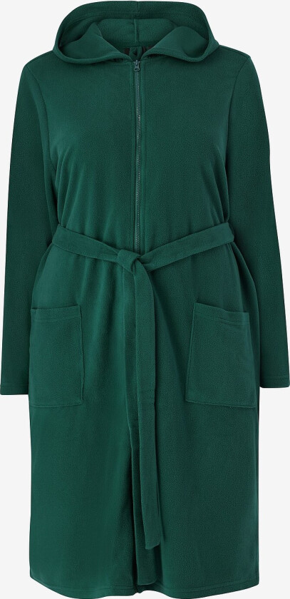 Morgenkåpe mLise L/S Zipper Bathrobe - Grønn