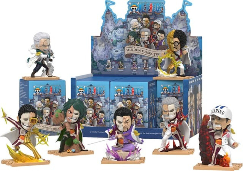 Blind Box actionfigur (One Piece Series 8 Marines)