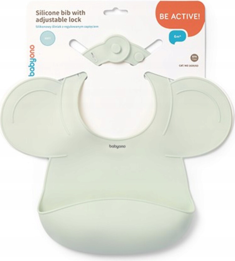 Bilde av Silikon Smekke - Justerbar Lukking, 30x28 cm - Grønn