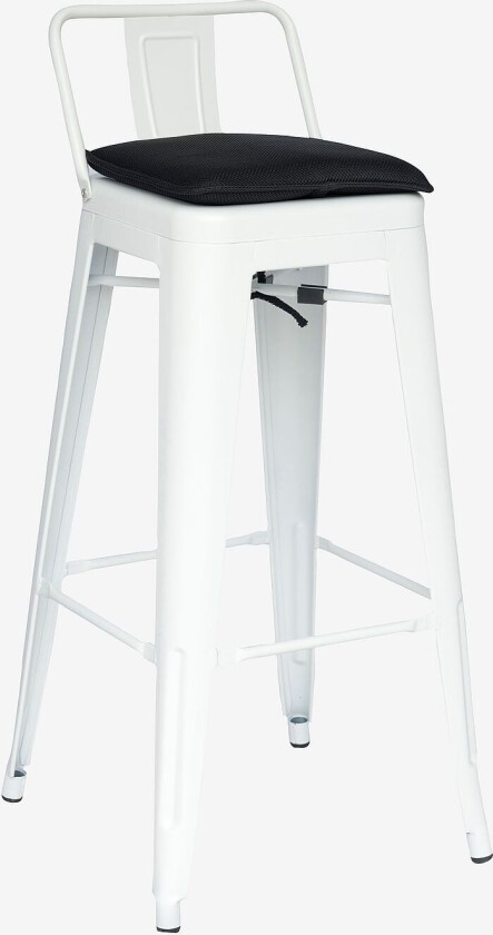 Barchair France 2-pakning, Hvit