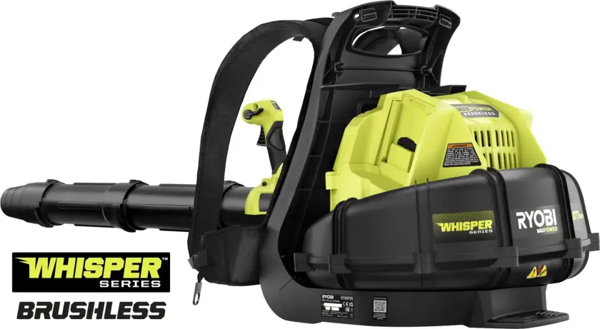 Batteridrevet løvblåser RY36BPXB-0 36 V 277 km/h 20,2 m³/min
