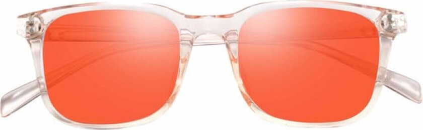 11 søvnbriller (røde brilleglass)