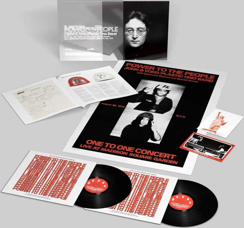 John Lennon, Yoko Ono Power To The People LP/Vinyl