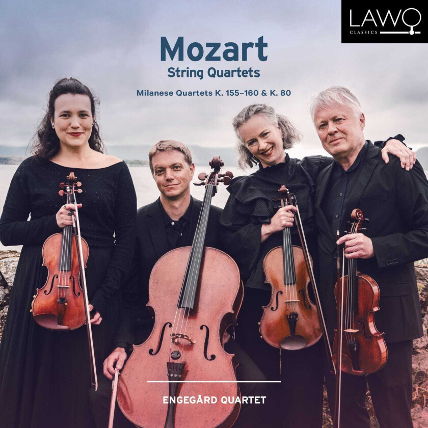 Engegårdkvartetten, Engegård Quartet Mozart Quartets: Milanese Quartets K.155160 & K.80 CD