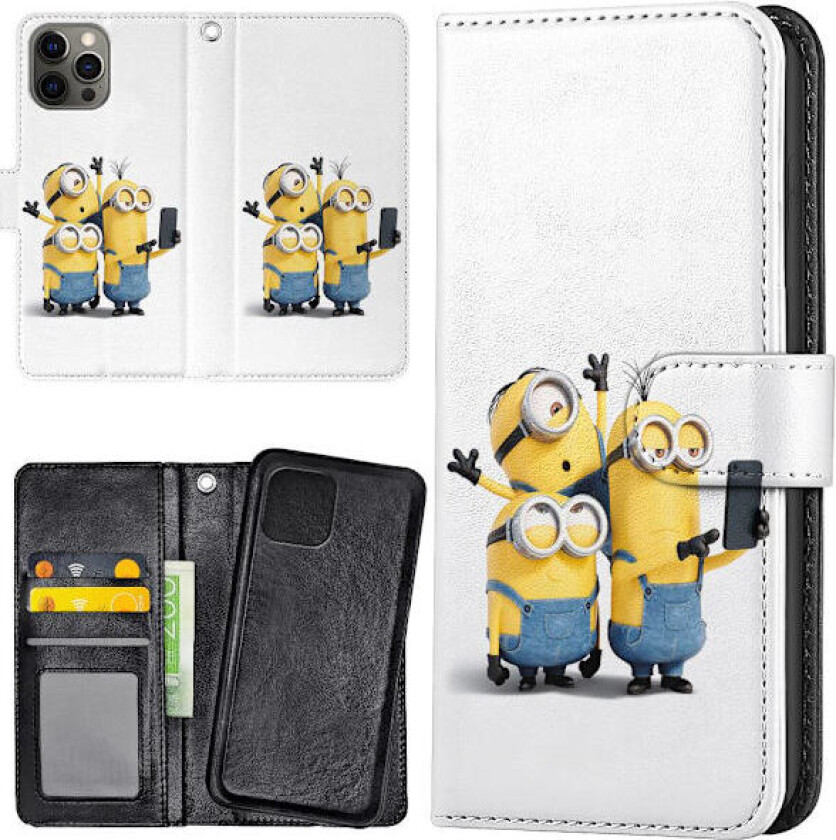 iPhone 12 Pro Max - Lommebok Deksel Minions
