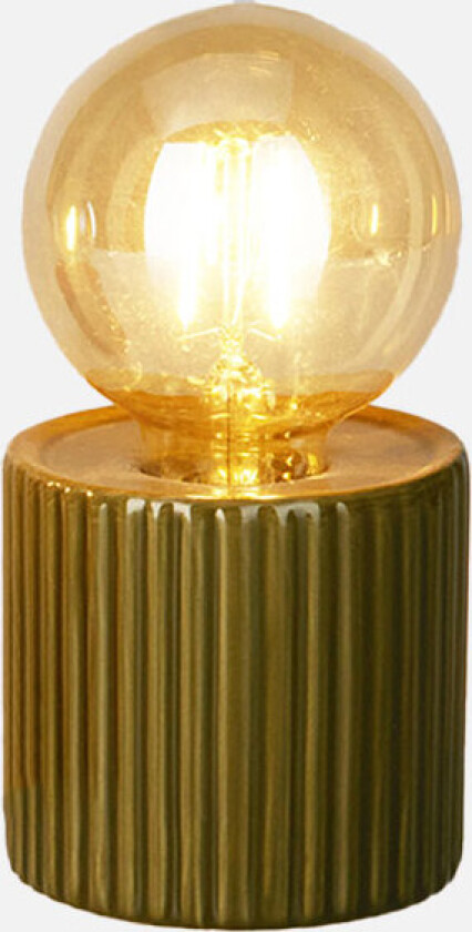 Glow bordlampe batteri H17 - grønn