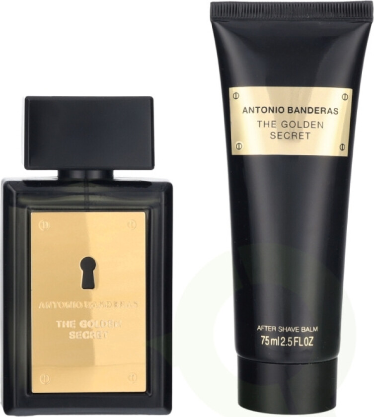 A. Banderas The Golden Secret Giftset 125 ml Edt Spray 50 ml/After Shave Balm 75 ml