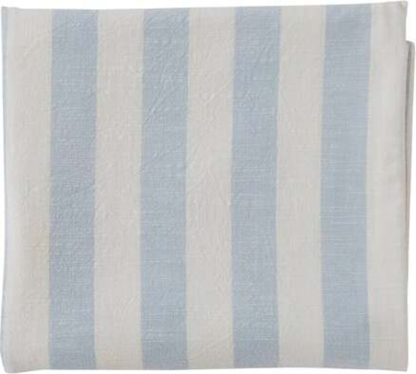 - Striped Tablecloth 260x140 - Ice Blue (L300302)