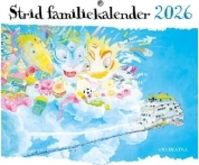 Strid Familiekalender 2026 | Jakob Martin Strid | Språk: Dansk