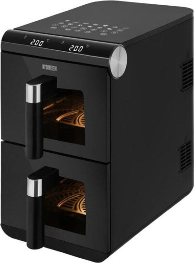 AF5050 Airfryer med Dobbelt Skuffe - 5.5L, 1700W, Touchpanel