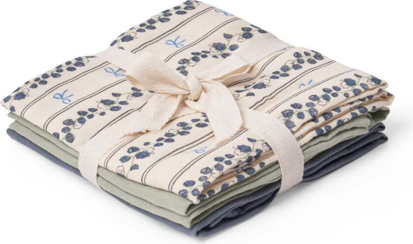 Bora muslin cloth - Bell flower - Onesize