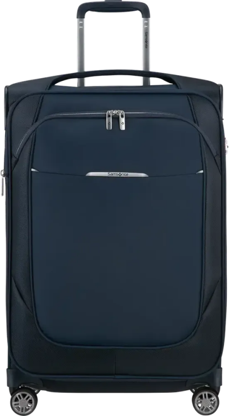 Re-Lite myk Utvidbar koffert med 4 hjul 67 cm Midnight Blue