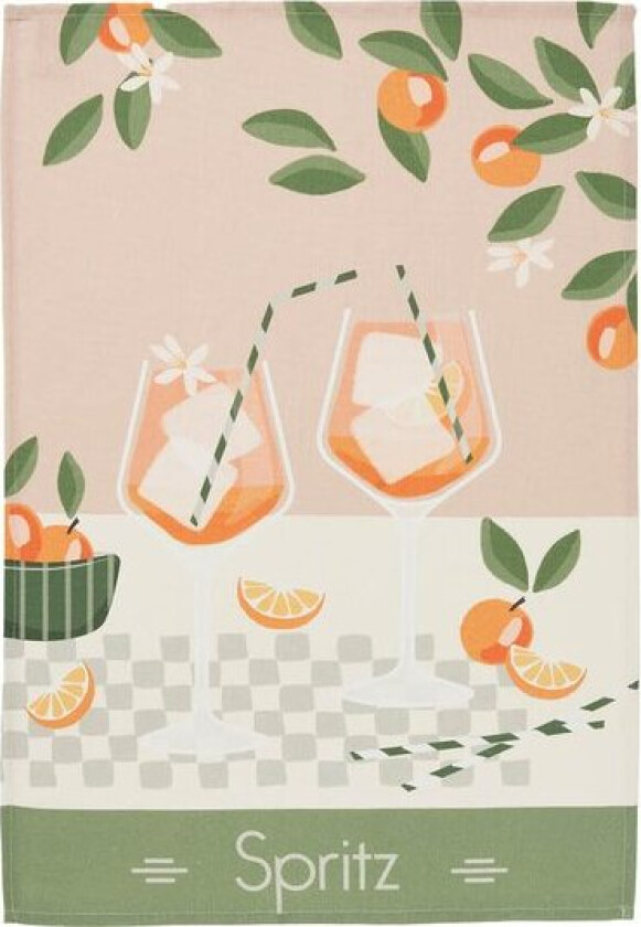 Kjøkkenhåndkle 50x75 cm spritz