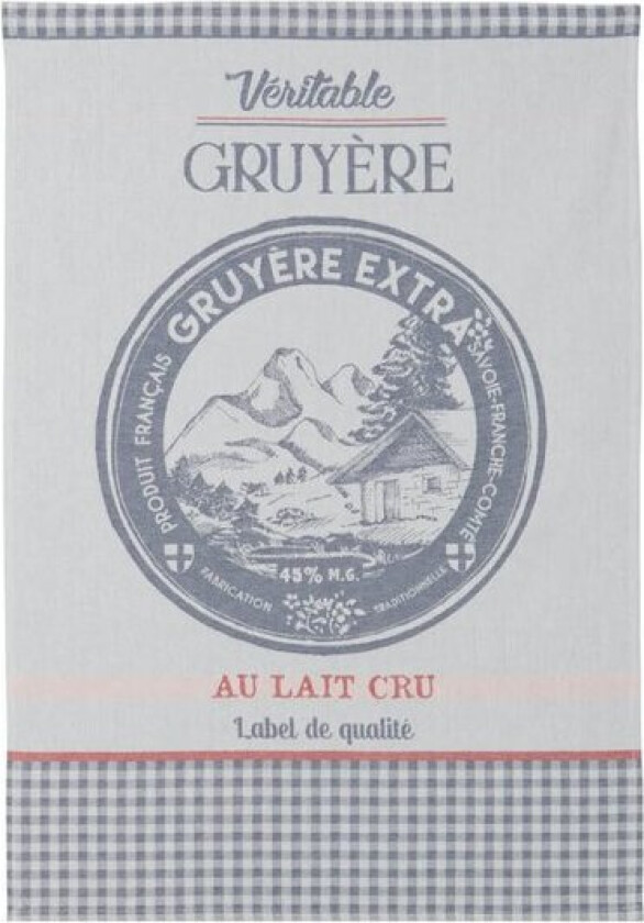 Kjøkkenhåndkle 50x75 cm gruyere