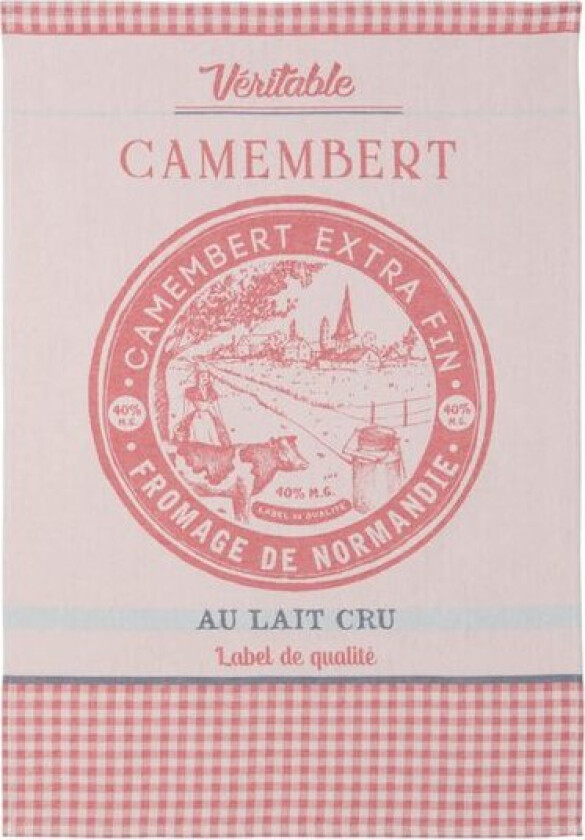 Kjøkkenhåndkle 50x75 cm camenbert
