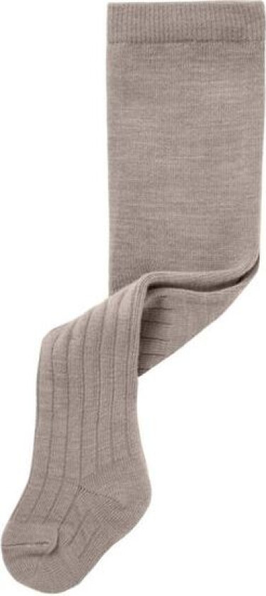 Name It - Strømpebukse Baby Ull/ Bomull Rib Wakma Satellite