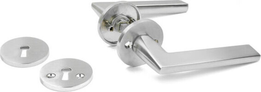 Innvendig Dørvrider Denver Børstet Krom Forbrukerpakning